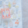 dodolulu Matchbox Sticker Flakes: Vintage Dolls