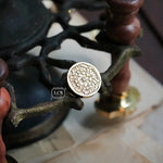 LCN Wax Seal - Round Embroidery