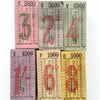 Vintage Ticket Pack - Omnibus Bus Ticket (50pcs)