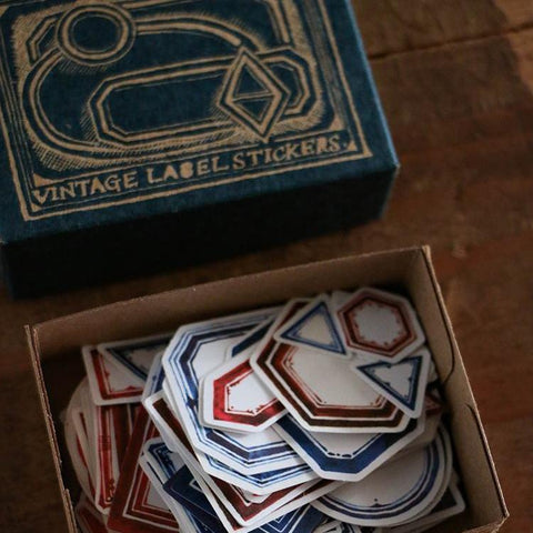 LCN Vintage Label Sticker Box – Sumthings of Mine