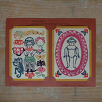 Classiky x Mihoko Seki Stencil Dyeing Paper Seals - Doll