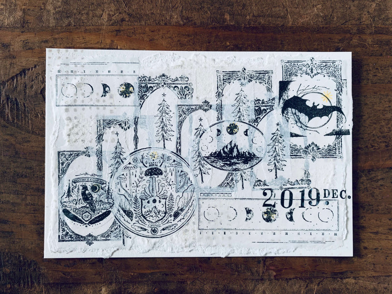 LCN Metal Stamps VIII - Raven / Collections / Night Bat / Moonlit –  Sumthings of Mine