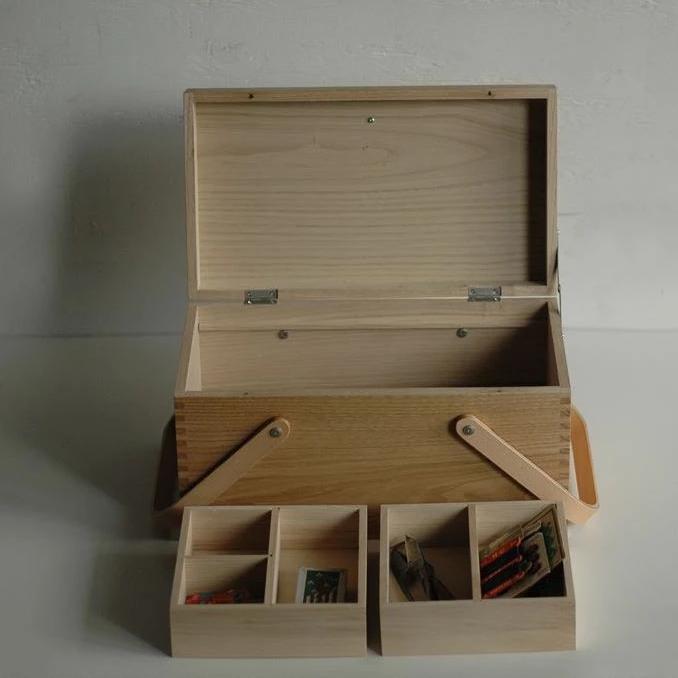 Sewing Box Sewing Box Wooden Sewing Box Jewelry Box Mid Century 