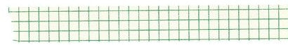 Classiky Grid Washi Tapes (18mm) - Green