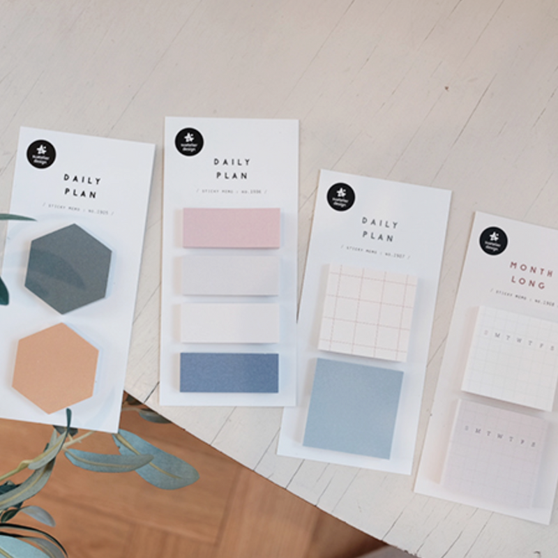 Suatelier Geometric Sticky Notes