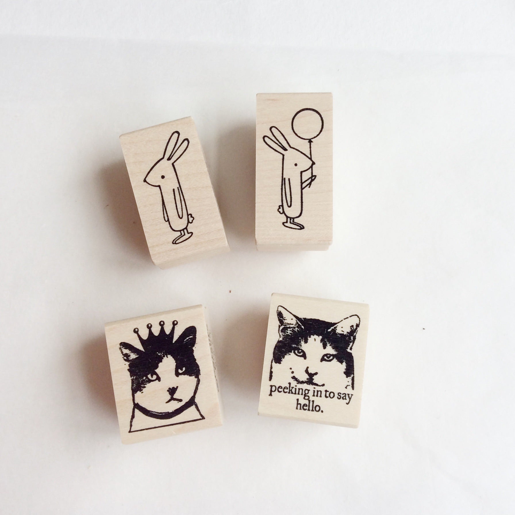 Catslife Press Rubber Stamp - Perpetual Calendar Style B • Miso